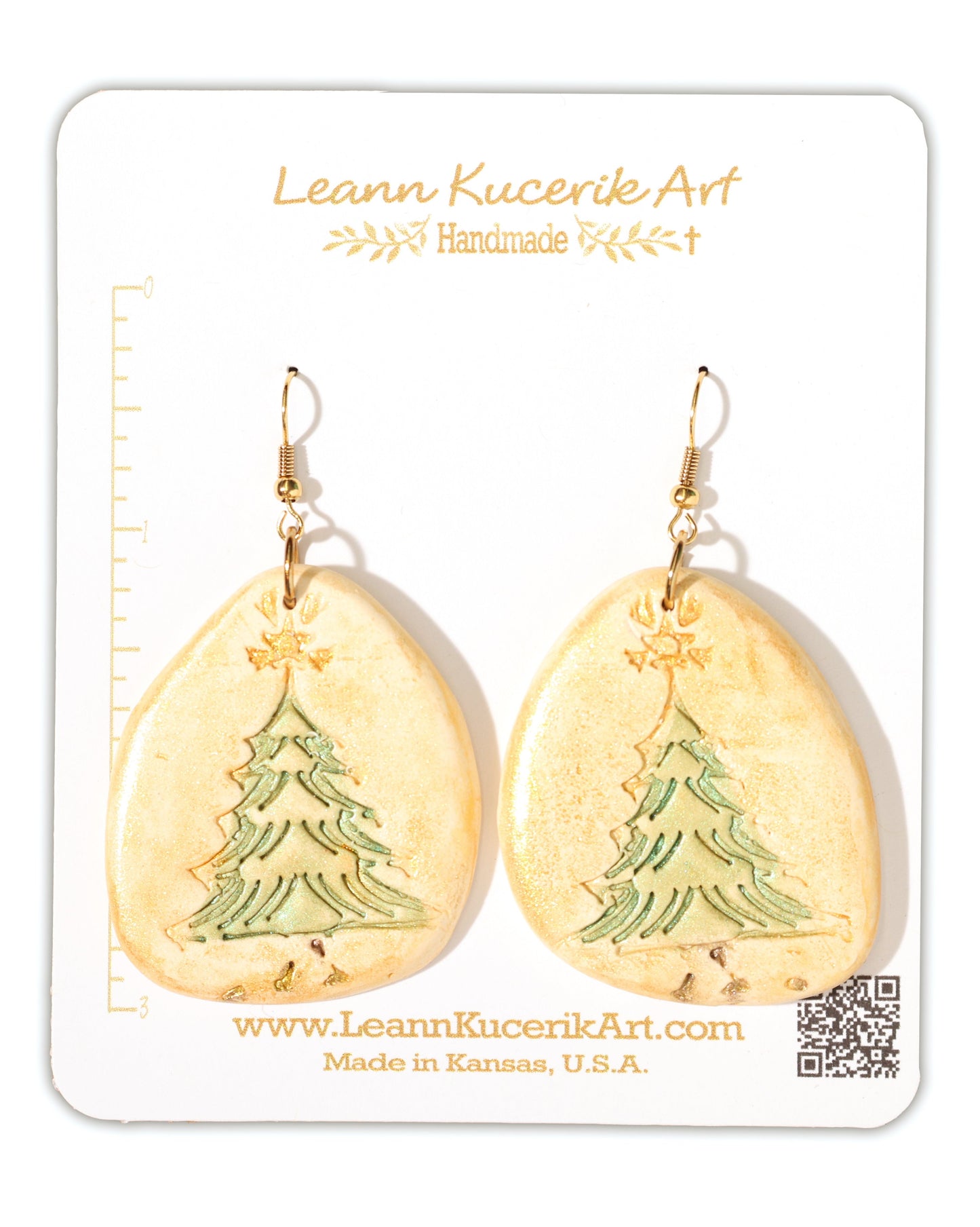 Christmas Tree Earrings