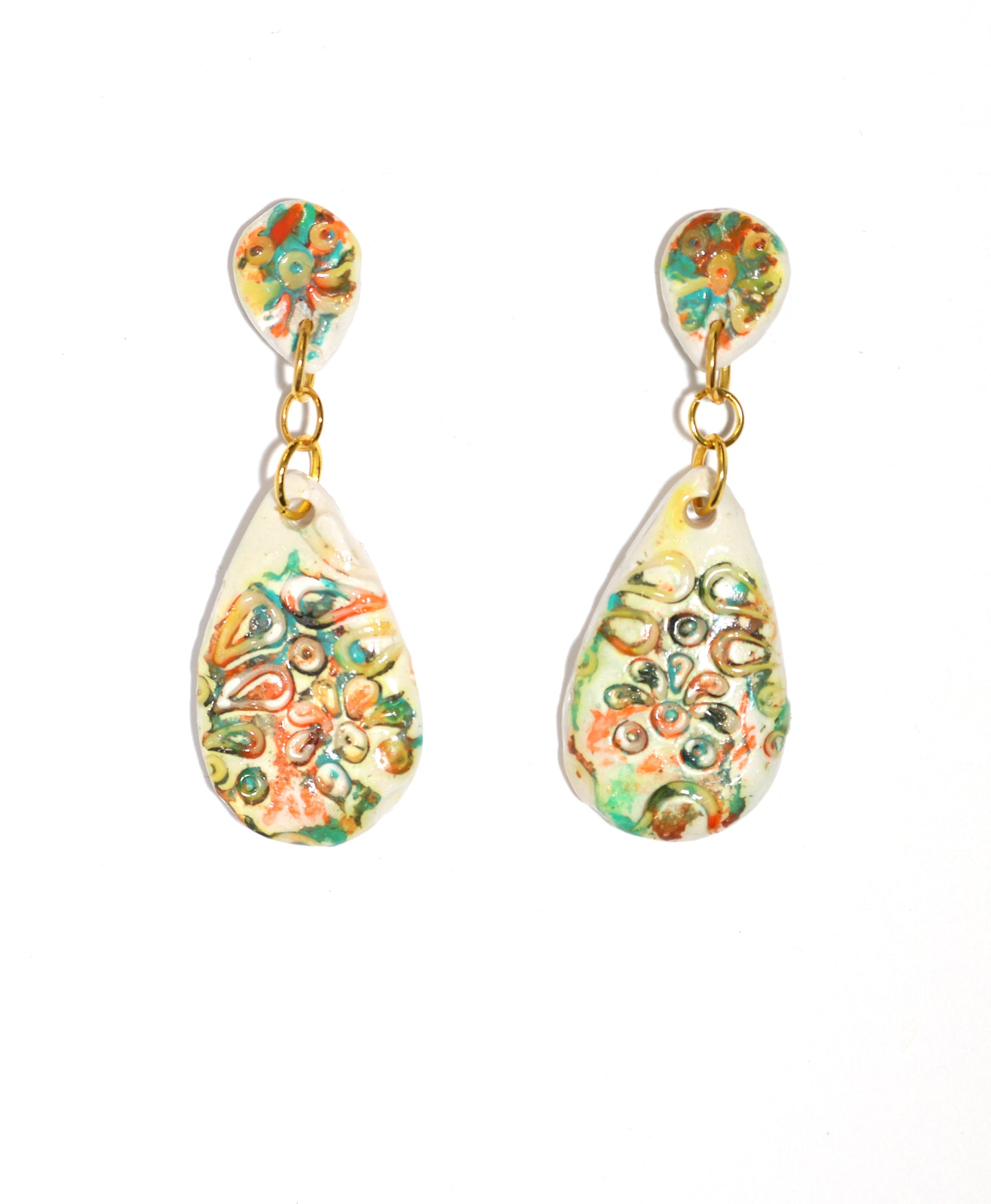 Happy Colors Dangle Post earrings