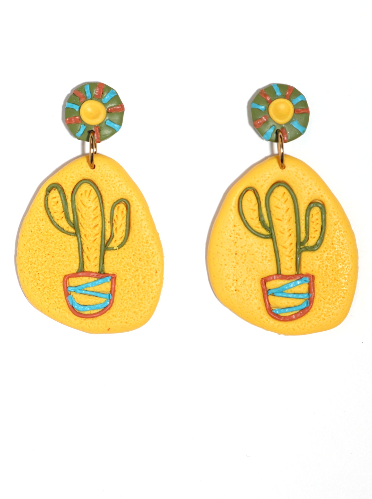 Saguaro Cactus Earrings