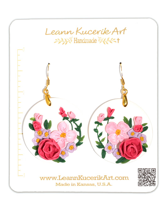 Rose Earrings