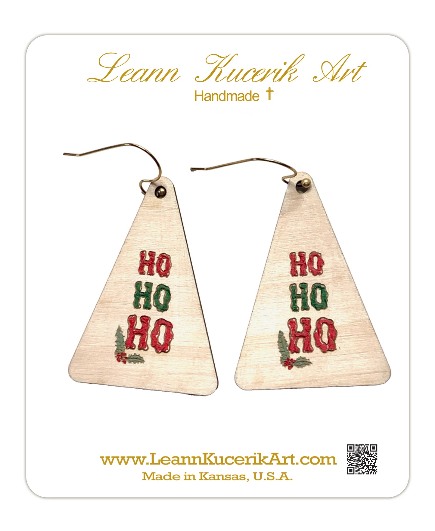 Santa HO HO HO Earrings