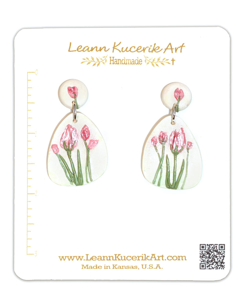 Pretty Little Tulip Earrings